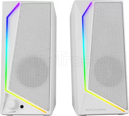 Photo de Enceintes Mars Gaming MS-72 RGB (Blanc)
