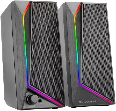 Photo de Enceintes Mars Gaming MS-72 RGB (Noir)