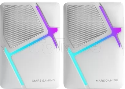 Photo de Enceintes Mars Gaming MS-H RGB (Blanc)