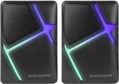Photo de Enceintes Mars Gaming MS-H RGB (Noir)