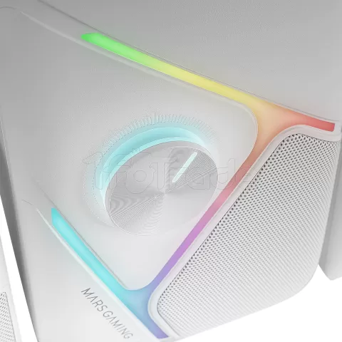 Photo de Enceintes Mars Gaming MS-H21 RGB (Blanc)