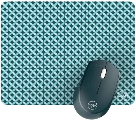 Photo de Ensemble Tapis - Souris sans fil Mobility Lab (Bleu)
