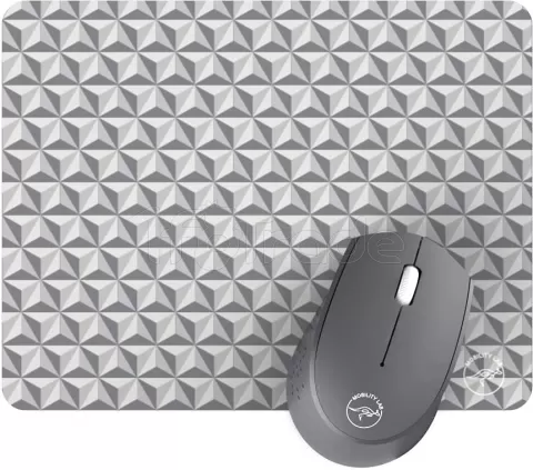 Photo de Ensemble Tapis - Souris sans fil Mobility Lab (Gris)
