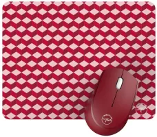 Photo de Ensemble Tapis - Souris sans fil Mobility Lab (Rouge)