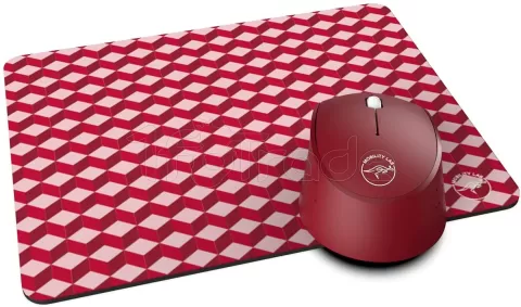 Photo de Ensemble Tapis - Souris sans fil Mobility Lab (Rouge)