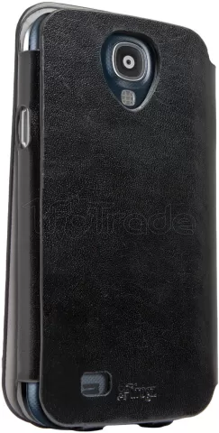 Photo de Etui avec rabat simili cuir pour Galaxy S4 - Black