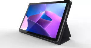 Photo de Étui de protection à rabat Lenovo pour Tab M10 V3 (Noir)