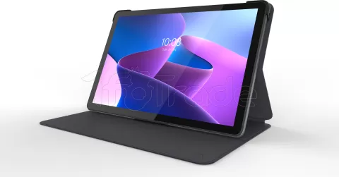 Photo de Étui de protection à rabat Lenovo pour Tab M10 V3 (Noir)