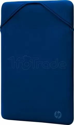 Photo de Étui de protection (Housse) réversible HP pour ordinateur portable 15,6" max (Noir/Bleu)