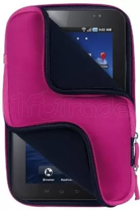 Photo de Étui de protection (Housse) universel T'nB Slim pour tablette 7" max (Rose)