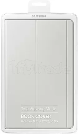 Photo de Etui rabat Samsung pour Galaxy Tab A 2018 - 10,5'' (Gris)