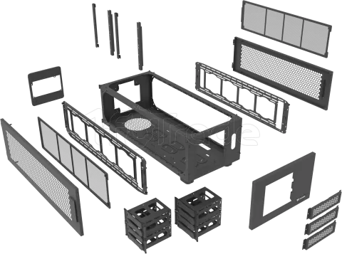 Photo de Extension de Boitier Thermaltake AX100 pour AX700 (Noir)