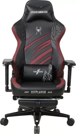 Photo de Fauteuil 1stPlayer Duke (Noir/Rouge)