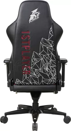 Photo de Fauteuil 1stPlayer Duke (Noir/Rouge)