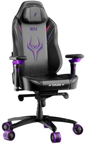 Photo de Fauteuil 1stPlayer Fast (Noir/Violet)