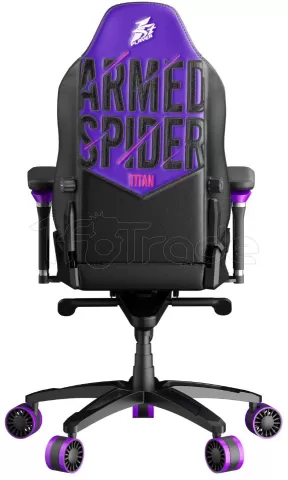 Photo de Fauteuil 1stPlayer Fast (Noir/Violet)
