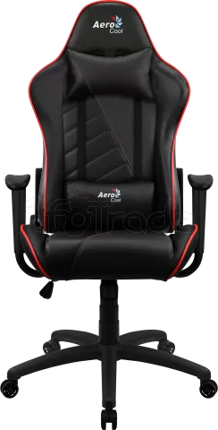 Photo de Fauteuil Aerocool AC110 Air (Noir/Rouge)