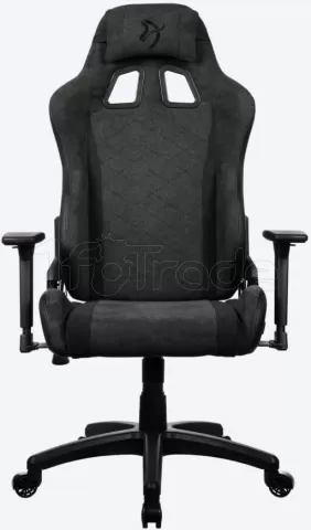Photo de Fauteuil Arozzi Avanti SoftFabric (Gris)