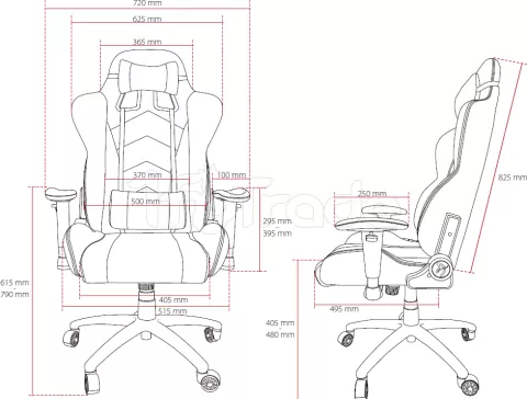 Photo de Fauteuil Arozzi Inizio (Noir)