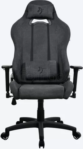 Photo de Fauteuil Arozzi Torretta SoftFabric (Gris/Noir)