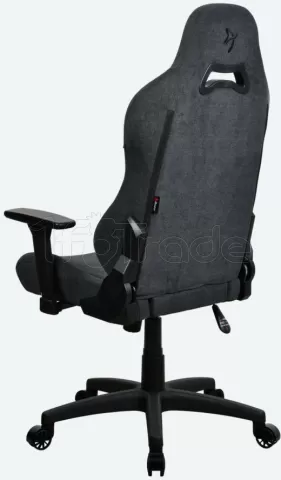 Photo de Fauteuil Arozzi Torretta SoftFabric (Gris/Noir)