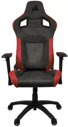Photo de Fauteuil Corsair TC100 Relaxed (Noir/Rouge)