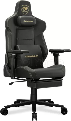 Photo de Fauteuil Cougar Armor Evo M (Noir/Or)