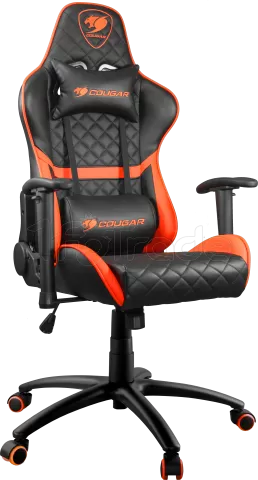 Photo de Fauteuil Cougar Armor One (Noir/Orange)