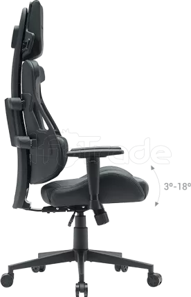 Photo de Fauteuil ergonomique Mars Gaming MGC Elite (Noir/Bleu)