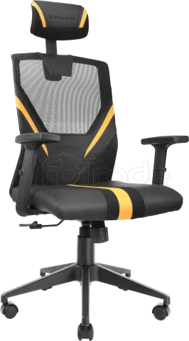 Photo de Fauteuil ergonomique Mars Gaming MGC Ergo (Noir/Jaune)