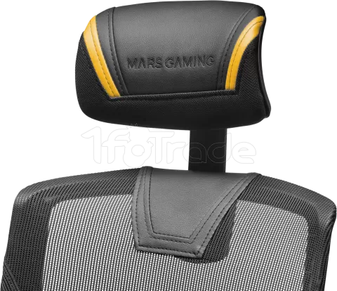 Photo de Fauteuil ergonomique Mars Gaming MGC Ergo (Noir/Jaune)