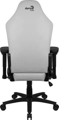 Photo de Fauteuil Gamer Aerocool Crown Leatherette (Blanc)