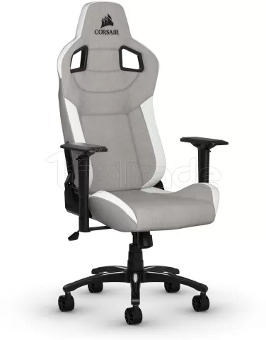 Photo de Fauteuil Gamer Corsair T3 Rush (Gris/Blanc)