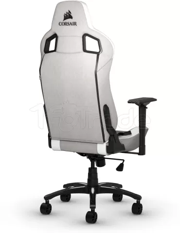 Photo de Fauteuil Gamer Corsair T3 Rush (Gris/Blanc)