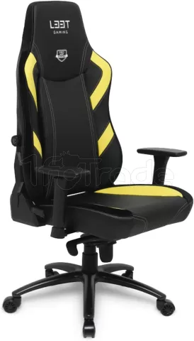 Photo de Fauteuil Gamer L33T Gaming E-sport Excellence L (Noir/Jaune)