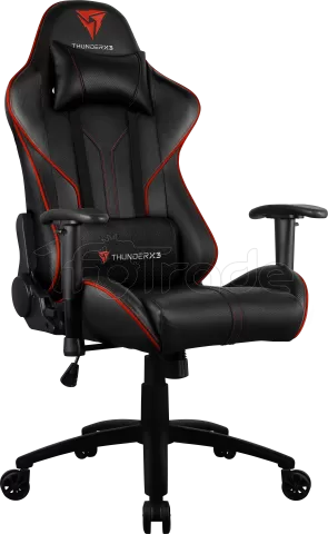 Photo de Fauteuil Gamer ThunderX3 RC3 Hex RGB (Noir/Rouge)