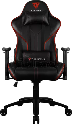 Photo de Fauteuil Gamer ThunderX3 RC3 Hex RGB (Noir/Rouge)