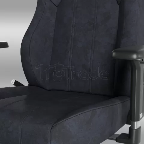 Photo de Fauteuil Hator Arc 3 Velour - Taille XL (Noir)