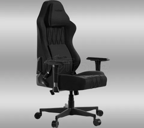 Photo de Fauteuil Hator Darkside 3 Fabric - Taille L (Noir)