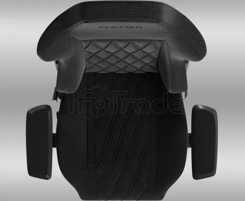 Photo de Fauteuil Hator Darkside 3 Fabric - Taille L (Noir)