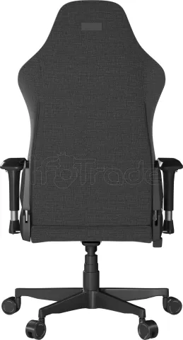 Photo de Fauteuil Hator Darkside 3  Fabric - Taille L (Noir)