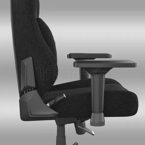 Photo de Fauteuil Hator Darkside 3 PRO   Fabric - Taille L (Noir)