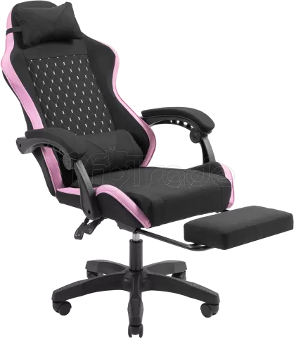 Photo de Fauteuil Mars Gaming MGC-X Fabric (Noir/Rose)