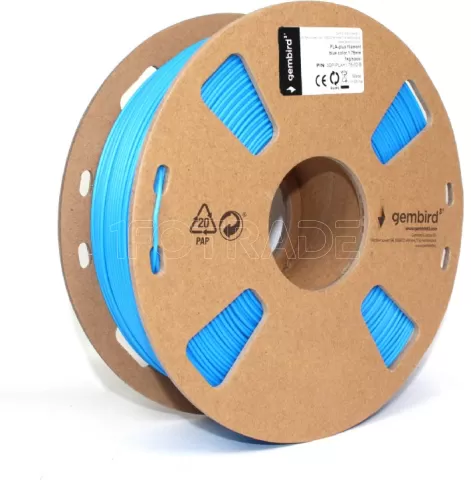 Photo de Filament Gembird PLA Bleu Ø1,75mm - 1kg