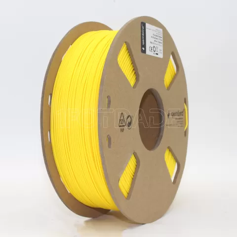 Photo de Filament Gembird PLA Jaune Ø1,75mm - 1kg