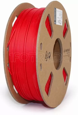 Photo de Filament Gembird PLA Rouge Ø1,75mm - 1kg