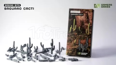 Photo de Gamers Grass - Basing Bits : Saguaro Cacti