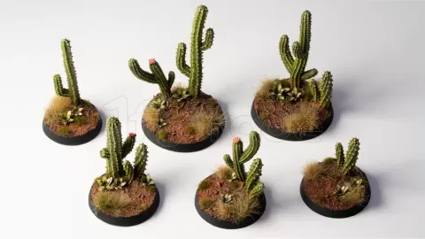 Photo de Gamers Grass - Basing Bits : Saguaro Cacti