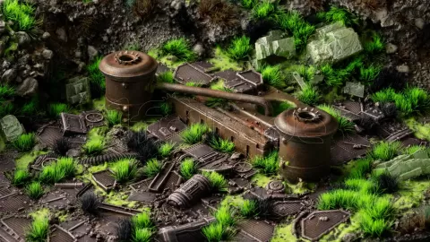 Photo de Gamers Grass - Basing Bits : Spaceship Corridor