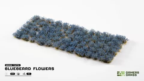 Photo de Gamers Grass - Bluebeard Flowers